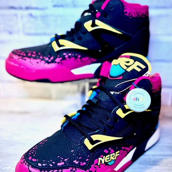 Reebok Pumps NERF Edition NEW w/Box 8.5 Men's